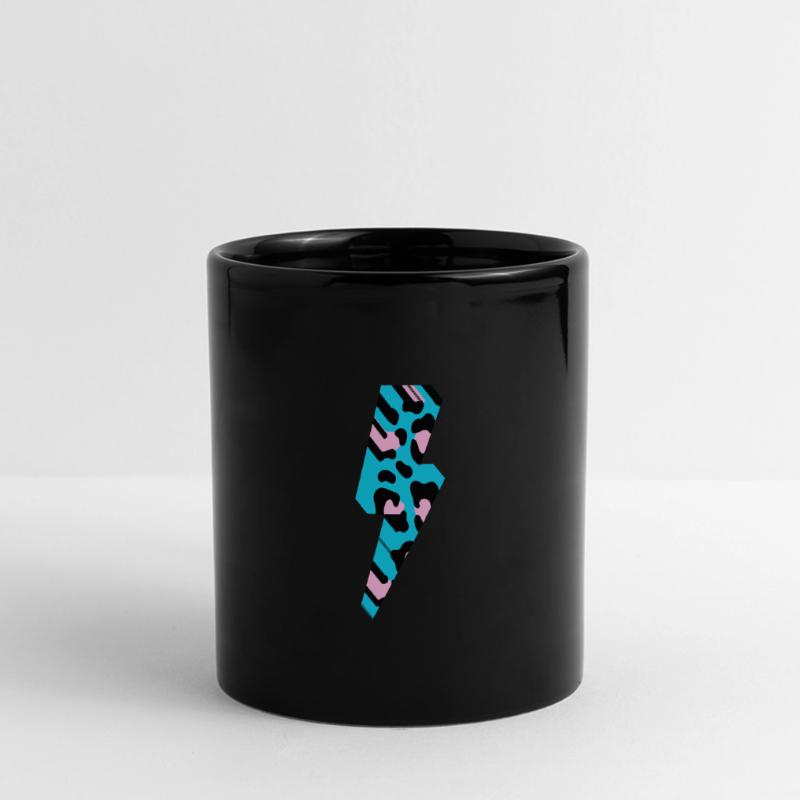 Leopard Lightning 3D Full Colour Panoramic Mug