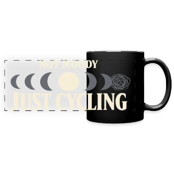Perimenopause Humor Perimenopause - Panorama-Tasse farbig - Schwarz - Vorne