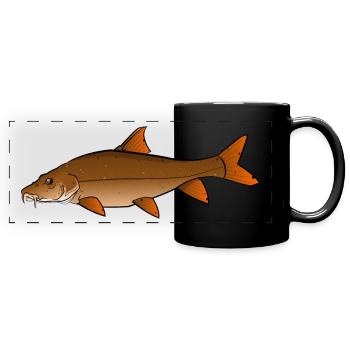 Classic Barbel - Full Colour Panoramic Mug - black - Front