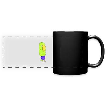 Psycho Piaf - Full Colour Panoramic Mug - black - Front