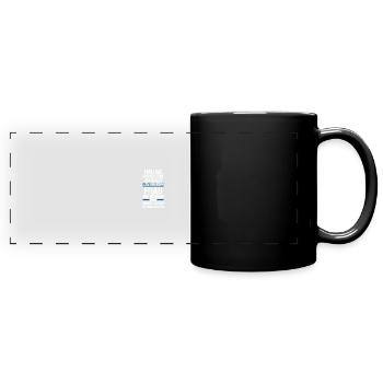 Greeks Greece - Full Colour Panoramic Mug - black - Front