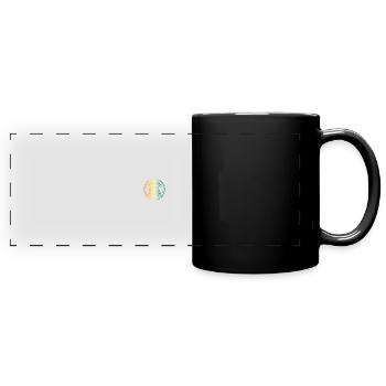 Emil - Panorama-Tasse farbig - Schwarz - Vorne