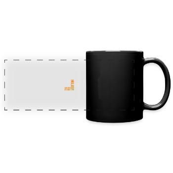 Holger - Mug panoramique uni - noir - Devant