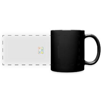 Fritz - Panorama-Tasse farbig - Schwarz - Vorne