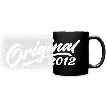Original 2012 Cadeau D'anniversaire 2012 - Mug panoramique uni - noir - Devant