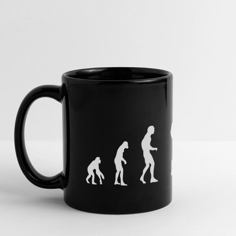 Cat - Evolution Full Colour Panoramic Mug