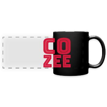 co zee - Full Colour Panoramic Mug - black - Front