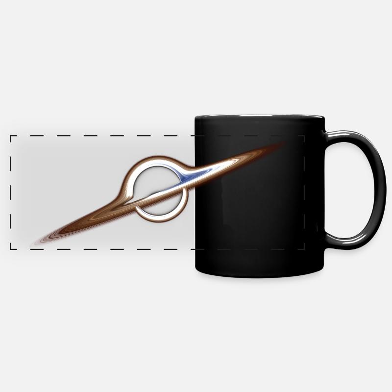 Singularity - Panorama-Tasse farbig - Schwarz