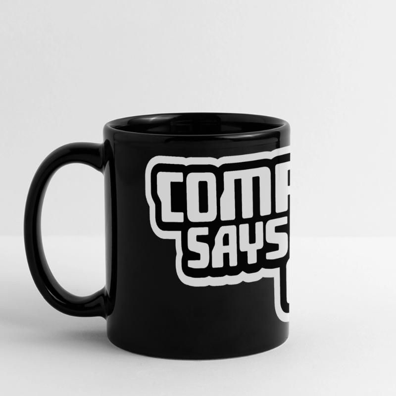 Computer Says No Funny Programmer Nerd Technique Full Colour Panoramic Mug