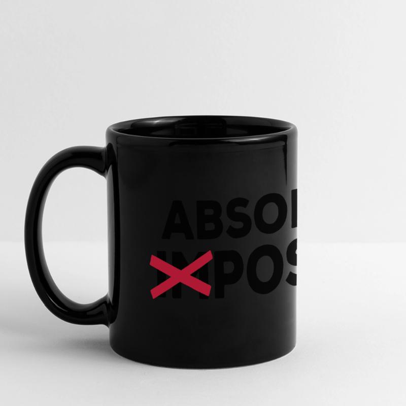 absolutely possible possible way out solution Optimist Full Colour Panoramic Mug