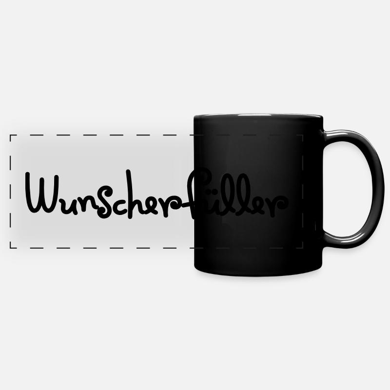 wish fulfillers - Full Colour Panoramic Mug - black