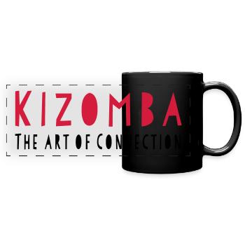 Kizomba The Art of Connection - Kizomba Dance Fash - Full Colour Panoramic Mug - black - Front