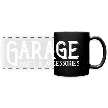 Garage Parts Accessories - Full Colour Panoramic Mug - black - Front