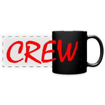 Crew - Full Colour Panoramic Mug - black - Front