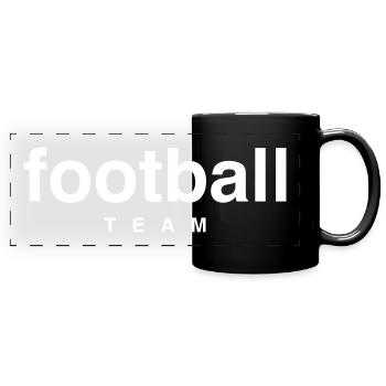Elf - Panorama-Tasse farbig - Schwarz - Vorne