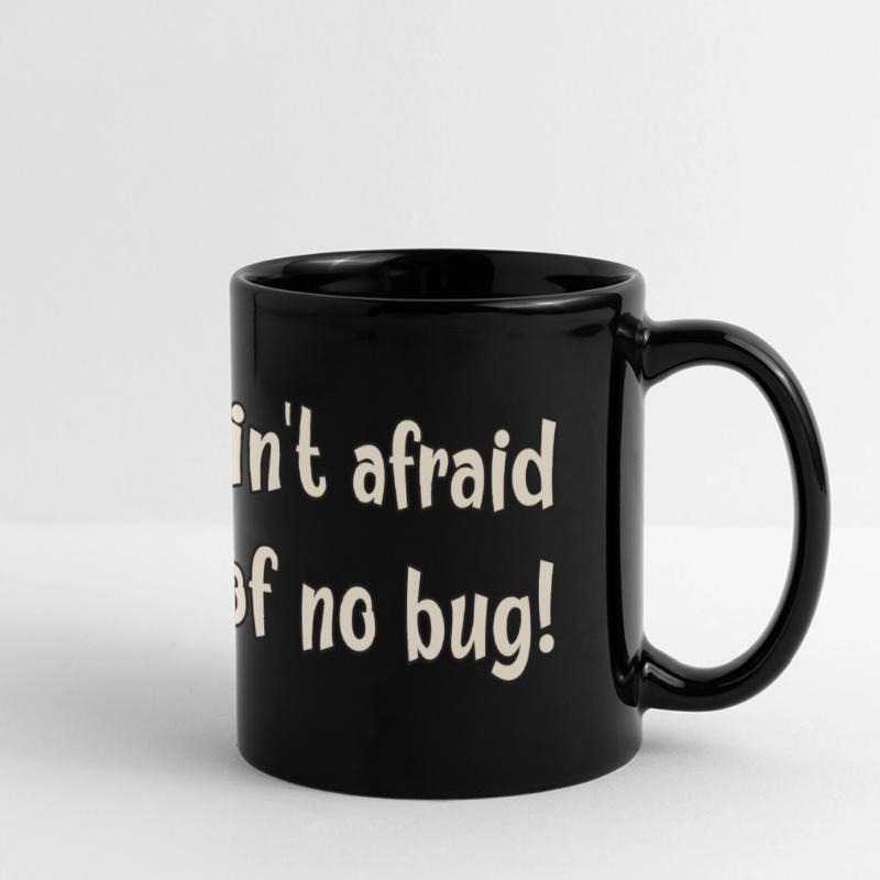 Bugbuster - Bug Fixer - Programmierer Panorama-Tasse farbig