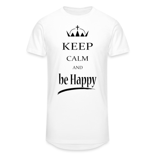 keep_calm and_be_happy-01 - Maglietta  Urban da uomo