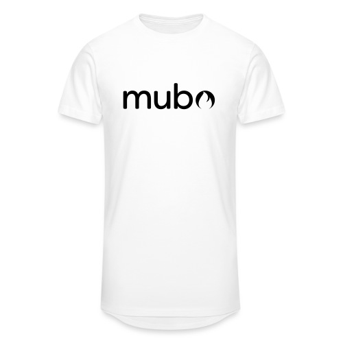 mubo Logo Word Black - Herre Urban Longshirt