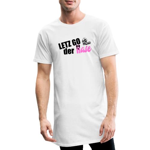 Hase black Pink - Männer Urban Longshirt