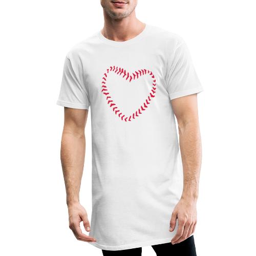 2581172 1029128891 Baseball Heart Of Seams - Men's Long Body Urban Tee