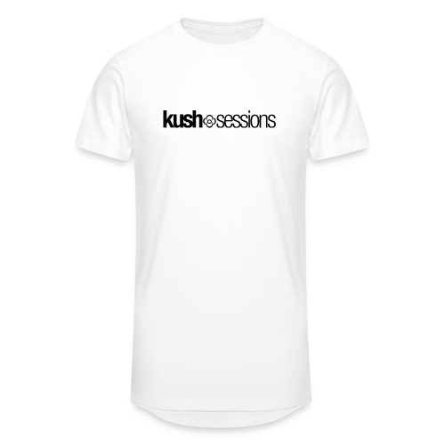 KushSessions (black logo) - Mannen Urban longshirt