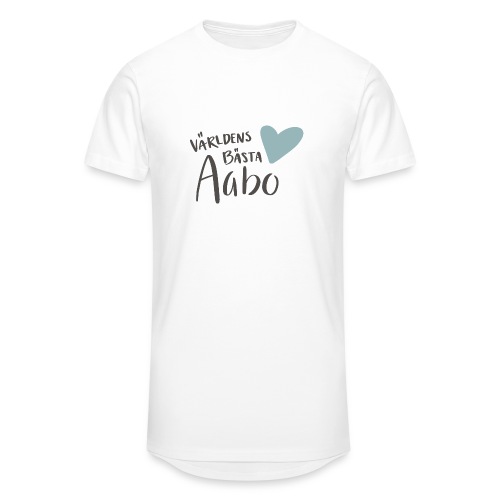 Världens bästa Aabo - Urban lång T-shirt herr