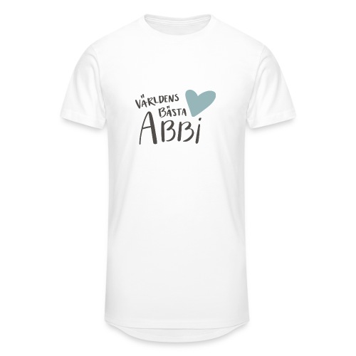 Världens bästa Abbi - Urban lång T-shirt herr