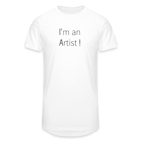 I'm an artist - T-shirt long Homme