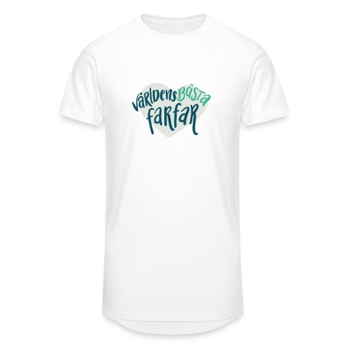 Världens bästa Farfar - Urban lång T-shirt herr