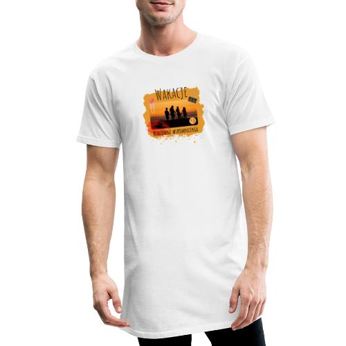 Wakacje - Rodzinne wspomnienia 2022 - Długa koszulka męska urban style
