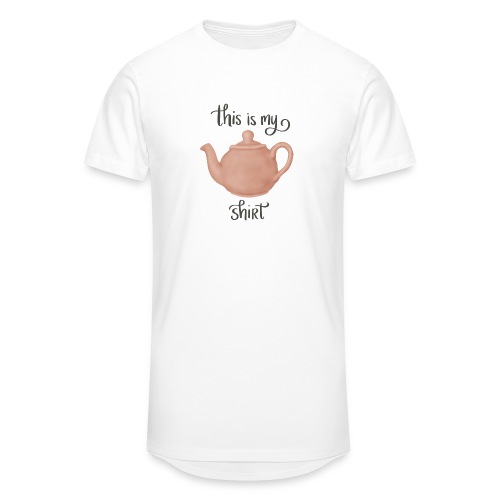 My Tea-shirt - Urban lång T-shirt herr