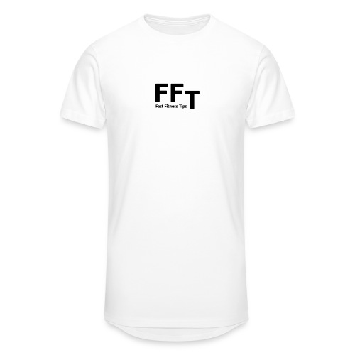 FFT simple logo letters - Men's Long Body Urban Tee