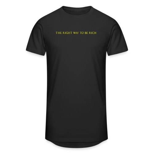 The right way to be rich - T-shirt long Homme