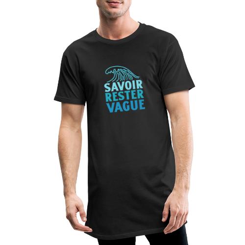 IL FAUT SAVOIR RESTER VAGUE (surf, vacances) - Urban lang T-skjorte for menn
