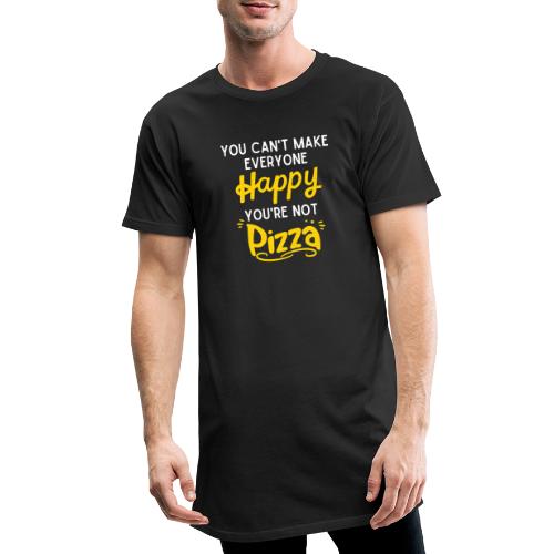 Happy Pizza - Männer Urban Longshirt