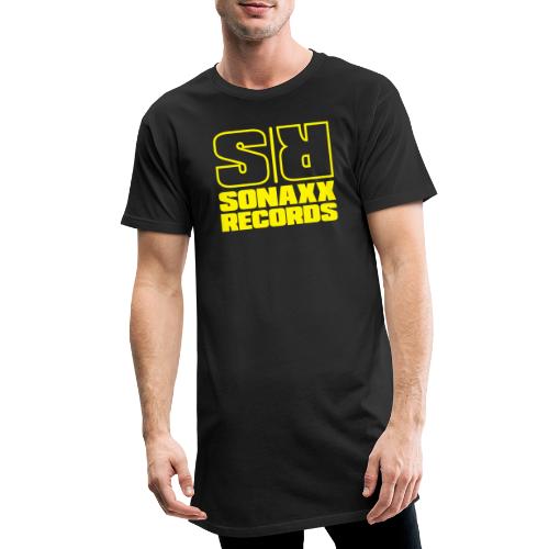 Sonaxx Records Logo gelb (quadratisch) - Männer Urban Longshirt