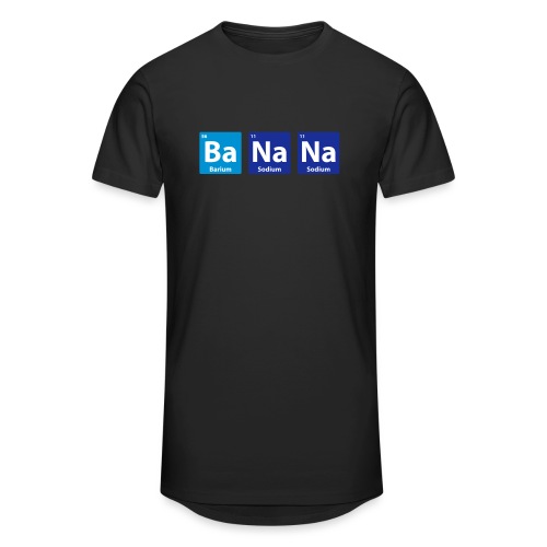 Periodic Table: BaNaNa - Urban lång T-shirt herr