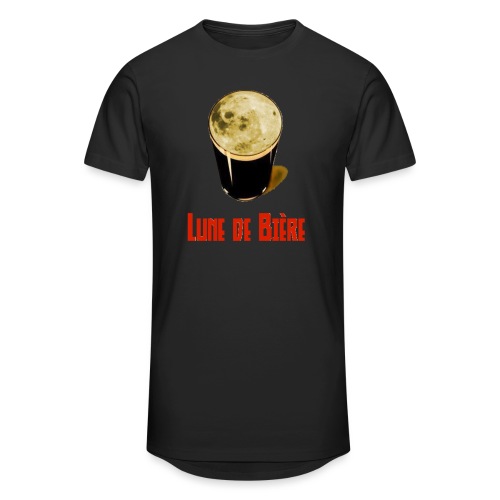 Logo Lune de Bière - T-shirt long Homme