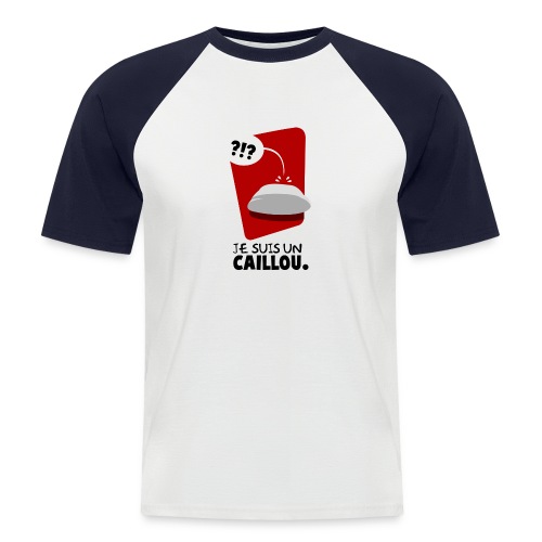 Caillou - T-shirt baseball manches courtes Homme