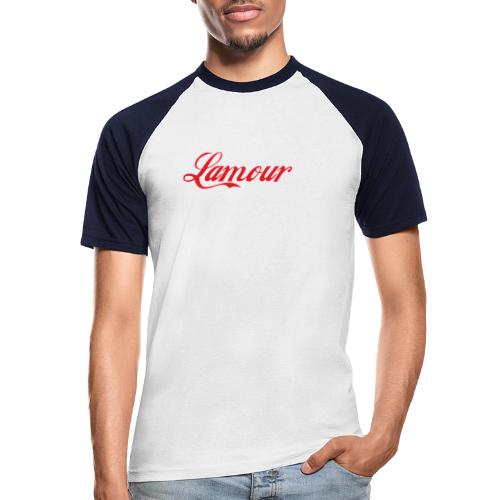 lamour - T-shirt baseball manches courtes Homme