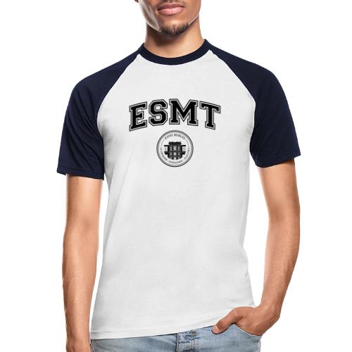 ESMT with Emblem - Men's Baseball T-Shirt