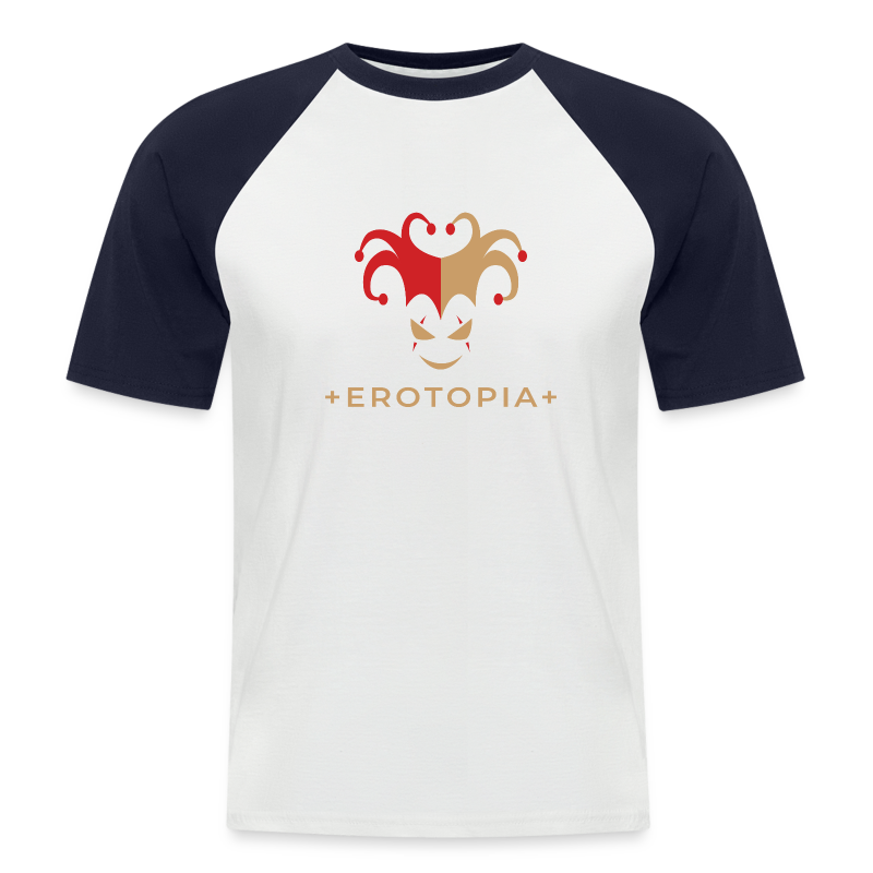 Erotopia Logo - Männer Baseball-T-Shirt