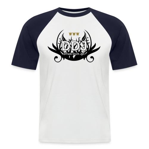 DDJ: Drieß Dich Jet (Kölsch) - Männer Baseball-T-Shirt