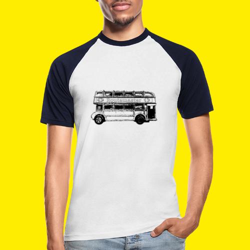 Routemaster London Bus - Mannen baseballshirt korte mouw