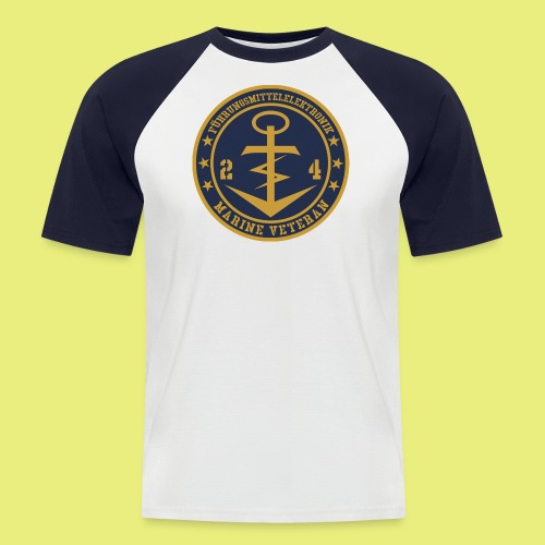 Marine Veteran 24er Führungsmittelelektronik - Männer Baseball-T-Shirt