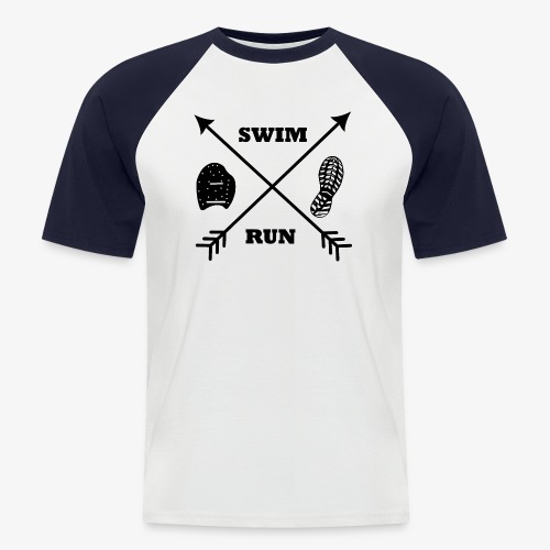SWIMRUN ARROW - Koszulka bejsbolowa męska