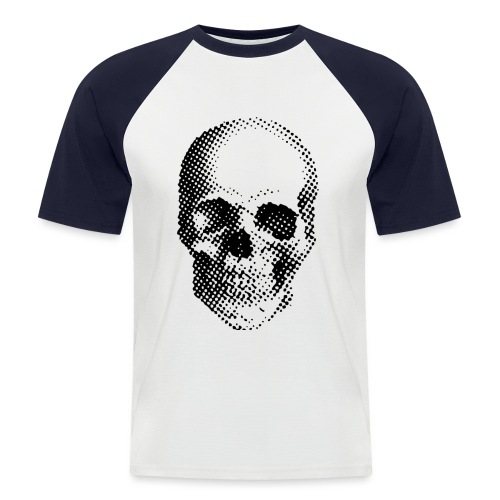 Skull & Bones No. 1 - schwarz/black - Männer Baseball-T-Shirt
