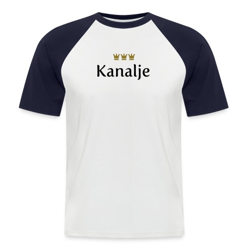 Kanalje (Köln/Kölsch/Karneval) - Männer Baseball-T-Shirt