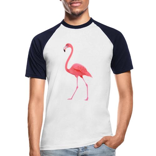 Flamingo - Männer Baseball-T-Shirt
