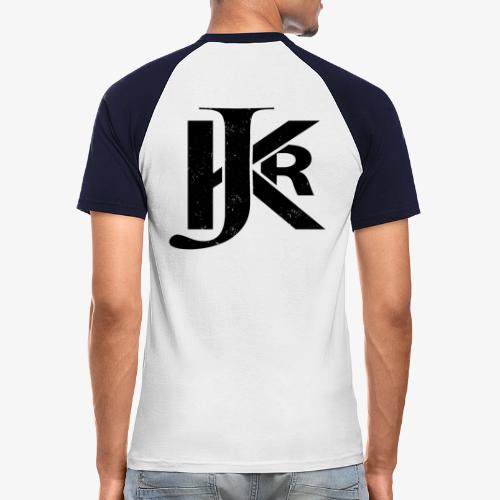 JkrDesign - Camiseta béisbol manga corta hombre